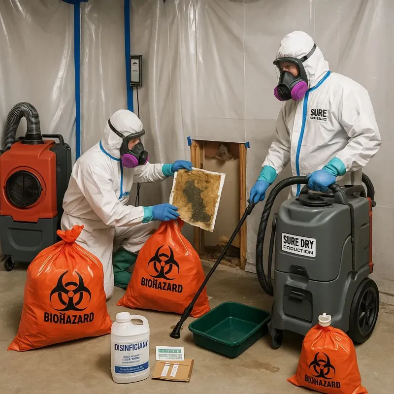 Contaminated Water Handling Protocols process in Baker County, GA